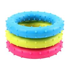 1pc Pet Toy Rubber Molar Toy Bite-Resistant Thorn Ring Circle For Dog Puppy Tooth Cleaning Molar Training Safe Toy Pet Supplies 2024 - buy cheap