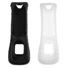 Black/White color Silicone Cover Case Skin Pouch Sleeve Housing Shell Protective Cover for Nintendo Wii Remote Controller 2024 - buy cheap