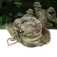 US Army Camouflage BOONIE HAT Thicken Military Tactical Cap Hunting Hiking Climbing Camping MULTICAM HAT 20 Color AF056 2024 - buy cheap
