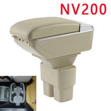 Capa de apoio de braço para nissan nv200 de 2010 a 2017, com porta-copo, cinzeiro e compartimento central de armazenamento 2024 - compre barato
