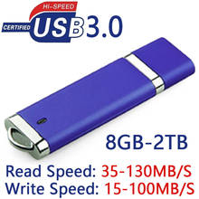 15-130MB/S Read High Speed USB 3.0 Flash Drive 128GB 16GB 32GB 64GB HOT Pen Drive 512GB 1TB 2TB Memory Stick USB Key Gift 256GB 2024 - buy cheap