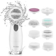 8 in 1 Electric Facial Cleaning Brush Skin Care Electric Beauty Device Spa Brush Skin Care Massage Body Cleansing Massage 2024 - buy cheap