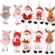 Cute Girl Antlers Angel Plush Doll Christmas Tree Pendant Xmas Ornament Gift Christmas Decorations for Home Navidad 5z 2024 - buy cheap