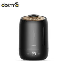 HOT Deerma Household Air Humidifier Air Purifying Mist Maker Timing With Intelligent Touch Screen Adjustable Fog Quantity 5l 2024 - buy cheap