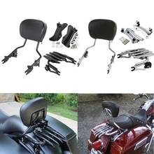 Motorcycle Detachable Sissy Bar Luggage Rack Docking Kit For Harley Touring Road King Street Electra Glide 2014-2020 FLTR FLHX 2024 - buy cheap
