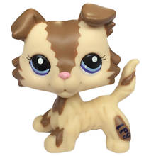 Pet Shop Lps Toys #852 Yellow Short Hair Cat Old Original Animal Collection Tan Spotted Leopard Kitty Girl Gift 2024 - buy cheap