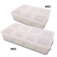 Kinds Plastic Fresh-Keeping Box with Lid Food Prep Container Sealed Refrigerator Kitchen Storage Reusable Organizer 2024 - buy cheap