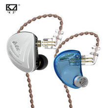 KZ AS16 8BA блок сбалансированные арматурные наушники в ухо высокое качество звука мониторинг уровня шумоподавления лихорадка HiFi Спортивная гарнитура 2024 - купить недорого