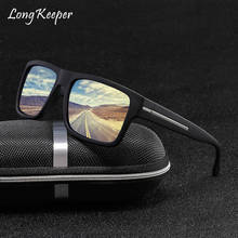 Longkeeper-Gafas de sol polarizadas de lujo para hombre, lentes de alta calidad para conducir, de diseñador de marca negra, UV400 2024 - compra barato
