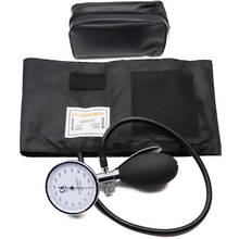Classic Blood Pressure Monitor BP Adult Cuff Tonometer Arm Aneroid Sphygmomanometer with Manual Pressure Gauge 2024 - купить недорого