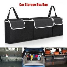 Car Trunk Organizer Large Storage Box Anti Slip Compartment Boot Storage Organizer Bag Car Storage Bag Pocket Travel Hanging 2024 - buy cheap