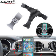 iJDM Car Mobile Phone GPS Holder Bracket Auto Mount Stand Interior Accessories For 2015-2019 Ford Mustang Clubman Car Styling 2024 - buy cheap