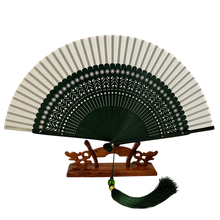 Vintage Silk Fan 21cm Portable Chinese Small Hanfu Silk Fan Chinese Women Engrave Bamboo Hand Folding Fan Abanicos Para Boda 2024 - buy cheap