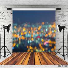 Photographic Backdrop Flare Glitter Bokeh Wooden Floor Baby Children Pets Custom Fond Background Props Photo Studio Photophone 2024 - buy cheap