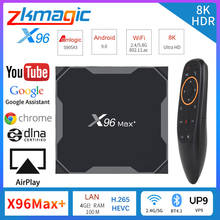 Android 9.0 Smart TV BOX X96 MAX Plus 4GB 64GB 32GB Amlogic S905X3 Quad Core 8K Video Player Wifi 2.4/5G Set-top tv box x96 max+ 2024 - buy cheap