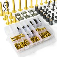 Motorcycle Windshield Body Fairing Bolts Screws Nuts For KYMCO Downtown 125 200 250 300/i 350i k-xct 300 Xciting 250 300 400/i 2024 - buy cheap