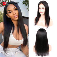 Wignee 4x4 Lace Closure Straight Hair Human Wigs For Women 150% Density Remy Brazilian Natural Black Hair Swiss Lace Human Wigs 2024 - buy cheap