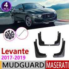 4 PCS For Maserati Levante SUV 2017 2018 2019 Front Rear Car Mudflaps Fender Mud Guard Flaps Splash Flap Mudguards Accessories 2024 - buy cheap
