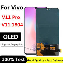 6.41" OLED For Vivo V11 Pro LCD Display Touch Screen Digitizer Assembly For Vivo V11Pro v 11 V11 1804 lcd Replacement 2024 - buy cheap