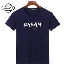 Camisetas de verano para hombre, ropa de manga corta con cuello redondo, letras sueltas, estilo pijo, Y20 2024 - compra barato