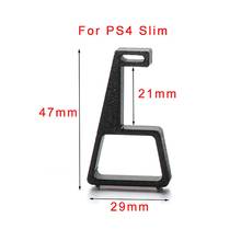 Suporte horizontal para ps4/slim/pro, suporte plano de 4 cabeças com elevação para console de jogo, acessórios 2024 - compre barato