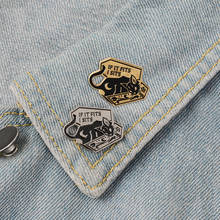 Animal Brooch Punk Cat Moon Badge Denim Shirt Lapel Pin Cartoon Punk Jewelry Gift for kids friends 2024 - buy cheap