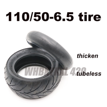 110 / 50-6.5 tire parts of electric motorcycle scooter outer and inner rear-resistant non-slip tubeless rubber tires 2024 - buy cheap