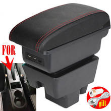 For Skoda RAPID Armrest Retrofit For VW Polo 2020 Car Armrest box Center Storage box car accessories Interior with 3USB 2024 - buy cheap