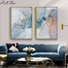 Modern abstract canvas frame, blue marble poster, wall art, Nordic painting, posters and prints, wall pictures for living room d 2024 - buy cheap