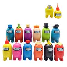 12PCS Cute Game Figures disassembled Cartoon Doll toys Building Blocks Puzzle Assembly house office decor for Children Adults 2024 - buy cheap