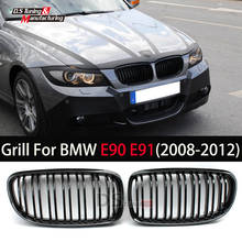 Car Front Kidney Hood Grille Racing Grills For BMW E90 E91 LCI 3 Series Sedan/Wagon 325i 328i 335i 335xi 330i 330xi 2008 - 2012 2024 - buy cheap