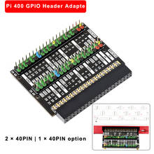 Raspberry pi 400 gpio interface adaptador módulo expansão 2 x 40pin | 1 x 40pin cabeçalho adaptador extensão para raspberry pi 400 2024 - compre barato