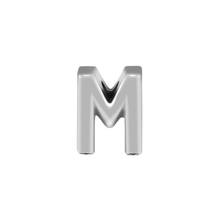 Fits Pandora Bracelets 925 Sterling Silver Alphabet Number M Charm Metal Beads for Jewelry Making bijoux femme 2024 - buy cheap