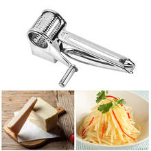 Moedor manual de queijo em aço inoxidável, cortador, ralador e lâmina de plaina em 3 formatos, ferramenta de conveniência para cozinha 2024 - compre barato