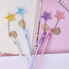 Cartoon Creative Pen Starfishs Series Pendant 0.38mm Black Gel Ink Pens Stationery School Supplies 2024 - buy cheap