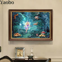 new diy diamond Painting Forest Fairy Elf Painting cross stitch diamond embroidery full square round drill 5d mosaic decor 2024 - buy cheap