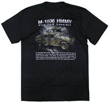 US Military Car M1036 HMMV Vehicle Tow Launcher T-Shirt. Summer Cotton Short Sleeve O-Neck Mens T Shirt New S-3XL 2024 - buy cheap