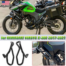 Motorcycle Accessories Engine Guard Crash Bar Frame Protector Bumper for Kawasaki Versys-X 300 Versys X300 2021 2020 2019 18 17 2024 - buy cheap