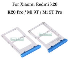 For Xiaomi Redmi k20 / K20 Pro / K20Pro Prime / Mi 9T MI9T / Mi 9T Pro Sim Tray Micro SD Card Holder Slot Parts Sim Card Adapter 2024 - buy cheap