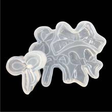 2020 New Transparent Silicone Mould Dried Flower Resin Decorative Craft DIY Bow Mold epoxy resin molds for jewelry 2024 - buy cheap