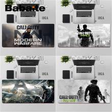 Высококачественный Прочный резиновый коврик для мыши Babaite Call of Duty Modern Warfare 3, Бесплатная доставка, большой коврик для мыши, коврик для клавиатуры 2024 - купить недорого