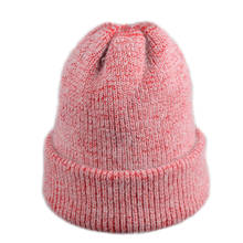Knitted Wool Cap New Fashion Winter Keep Warm Hat Ladies Leisure Wool Caps Ins Solid Color Students Lovely Easy Matching TG0106 2024 - buy cheap