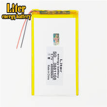 3581108 3.7V 4000MAH 3580105 Universal Li-ion  for tablet pc 7 inch 8  9