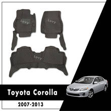 Коврики для Toyota Corolla X 10th E140 E150 2007 2008 2009 2010 2011 2012 2013 2024 - купить недорого