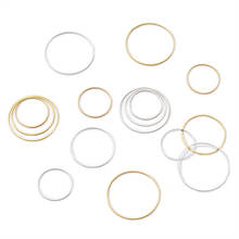 Pandahall Geometric Round Linking Rings 3 Size Circle Frames Connectors Links for Bracelet Necklace Jewelry Making DIY Findings 2024 - buy cheap