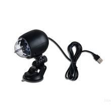 1Pc Auto Car Disco DJ Stage Lighting LED RGB Crystal Ball Lamp Bulb Light Ball Laser Projector Lamp Party 2024 - buy cheap