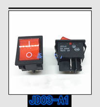 1PCS Brand new original authentic JD03-A1 electric welding machine high-power 4-pin rocker switch with light, high-current silv 2024 - buy cheap