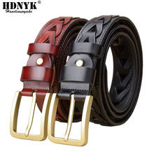 2021 New Arrived Fashion Designer Belt 100% Genuine Leather, Famous Brand Luxury Belts Men Belts Male Hand-made Waist Strap 2024 - buy cheap