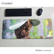 cute mouse pad 80x30cm mats Kawaii Computer mouse mat gaming accessories 3d large mousepad keyboard games pc gamer 2024 - buy cheap