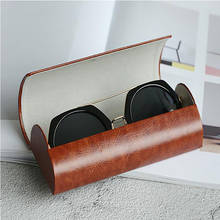 Hard Frame Glasses Case PU Leather Women Multicolor Spectacle Cases Waterproof Eyeglass Case Reading Glasses Box 2024 - buy cheap